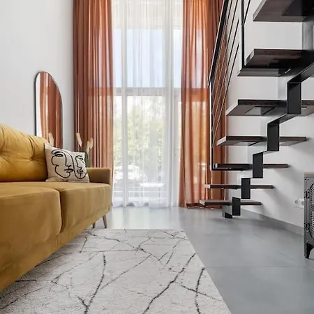 Stylish Loft In Vilnius